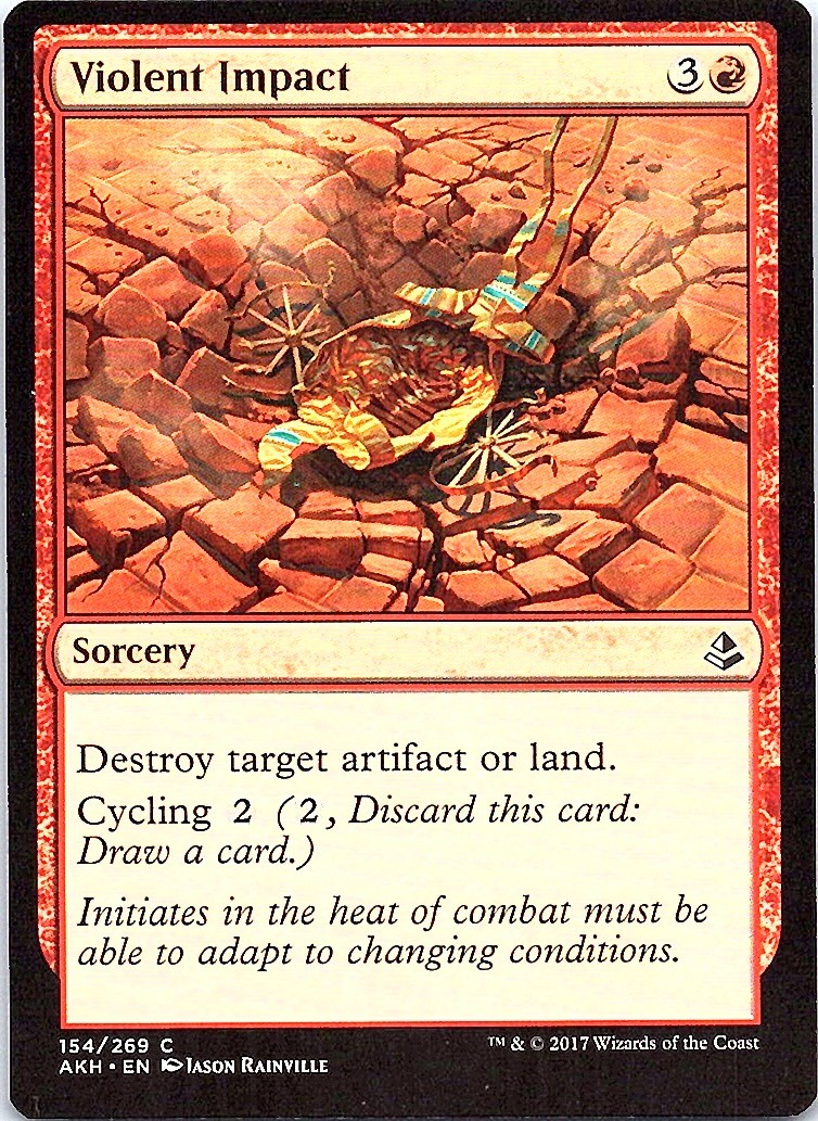 VIOLENT IMPACT 154 C AMONKHET