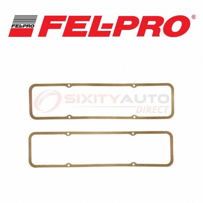 Fel-Pro Valve Cover Gasket Set for 1967-1974 Iso S4 Fidia 5.3L V8 - Engine oc