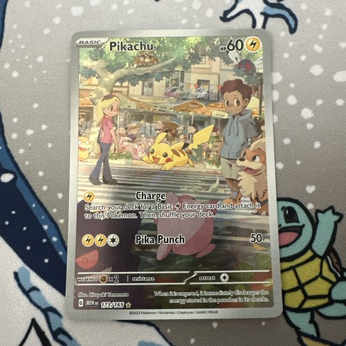 Pokemon Pikachu 173/165 S&V 151 Pack Fresh