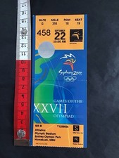 Y2K Memorabilia: Sydney Olympic Games 2000 Ticket/22nd Sept 10am/Athletics