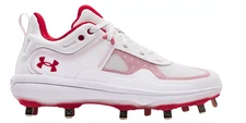 Under Armour Women's Glyde Metal Fastpitch Softball Cleats Womens Size 8