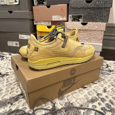 Size 8.5 - Nike Air Max 1 x Travis Scott Saturn Gold
