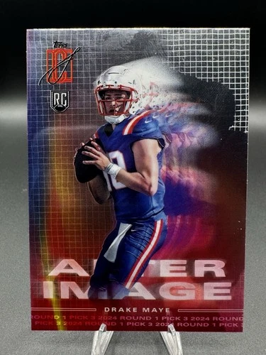 2024 Topps Signature Class Drake Maye After Image AI-8 Rookie