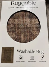 Brand New Ruggable Flatwoven Washable Rug, 8' x 10'