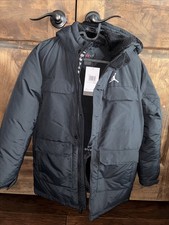 Nike Air Jordan Jumpman Puffer Cargo Jacket 95D127-023 Boys Large NWT