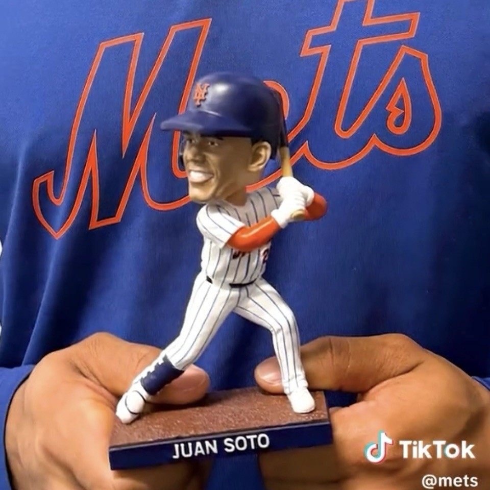2025 NEW YORK METS JUAN SOTO BOBBLEHEAD SGA - PRESALE CITI