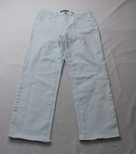 Democracy Women's Petite High Rise Slim Straight Jeans EJ3 Light Wash Size 4