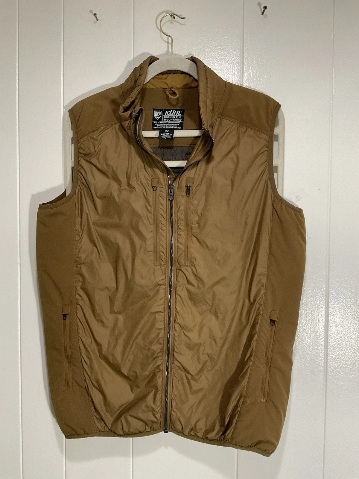 Kuhl Men’s Projekt Full-zip Vest Size Large Outdoors Hiking Active Athleisure