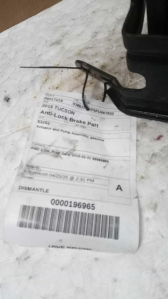 Conjunto de actuador y bomba de pieza de freno antibloqueo para 14-15 TUCSON 441403 Foto 3 de 3