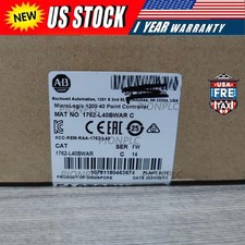 Allen-Bradley MicroLogix 1200 40 Point Controller 1762-L40BWAR US Free Tax