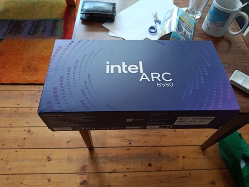 Intel Arc B580 Limited Edition 12GB GDDR6 Grafikkarte - PCIe 4.0 Xess - Afbeelding 6 van 6