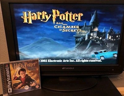 Harry Potter and the Chamber of Secrets PS1 CIB Black Label Tested