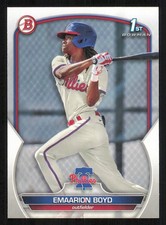 2023 Bowman Prospects #BP128 Emaarion Boyd