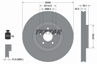 Bremsscheibe Vorderachse FüR Audi A6 Allroad C7 Avant A7 Sportback A8 D4