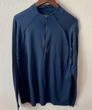 Lululemon Metal Vent Tech 12 Zip 2.0 True Navy Mens Xl