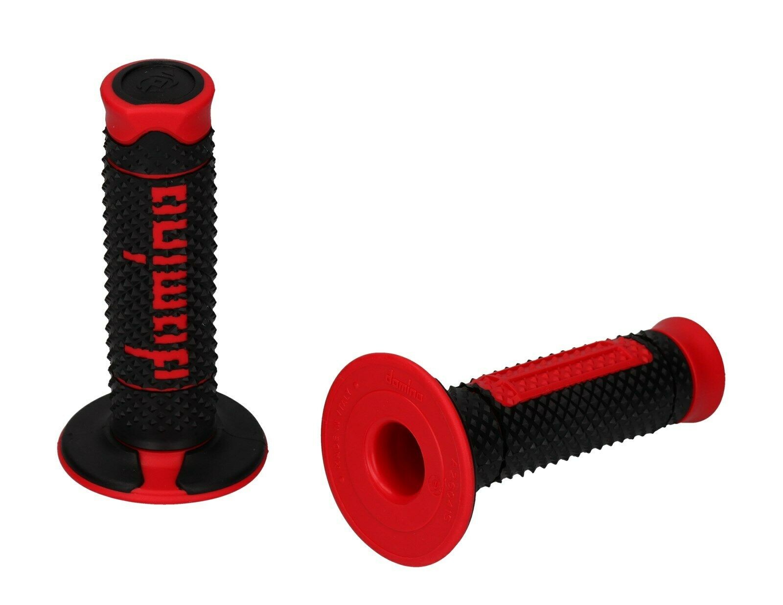 Domino Offroad Handlebar Grips Universal Black/Red