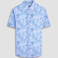 Bugatchi Shirt Men s Cotton-Linen Orson Flora...