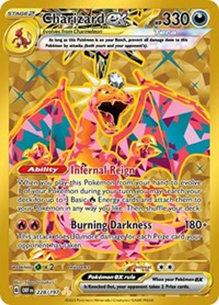 Charizard ex [OBF - 228/197] Holofoil DM