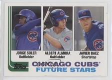 2013 Topps Archives Chicago Cubs Stadium Giveaway Jorge Soler Albert Almora 4xw