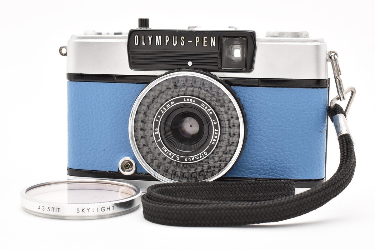 ▶️[ Near Mint W/ Filter ] OLYMPUS PEN EE-3 Light Blue Film