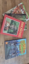 Vintage Brownie Annuals & Girl Guide Annual Bundle 1980 1982 1982 1983