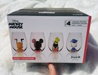 Mickey Mouse Squad Collection Tumblers 15oz Stemless Wine Glasses Set Of 4 NEW — photo 1