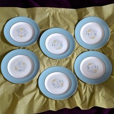 Royal Doulton Barclay Set of 6 Bread & Butter...