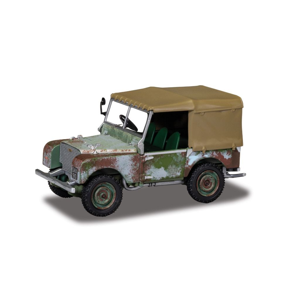 Corgi VA11119 Vanguards Land Rover Series I 80"" Light Green (Weathered) 1:43