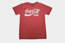 Coca-Cola Mens Classic Coca-Cola Coke Heather Red Shirt NWT S-2XL