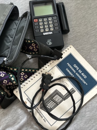 Garmin GPS 55 AVD Personal Handheld Marine Aviation Land Navigator Vintage - Picture 6 of 7