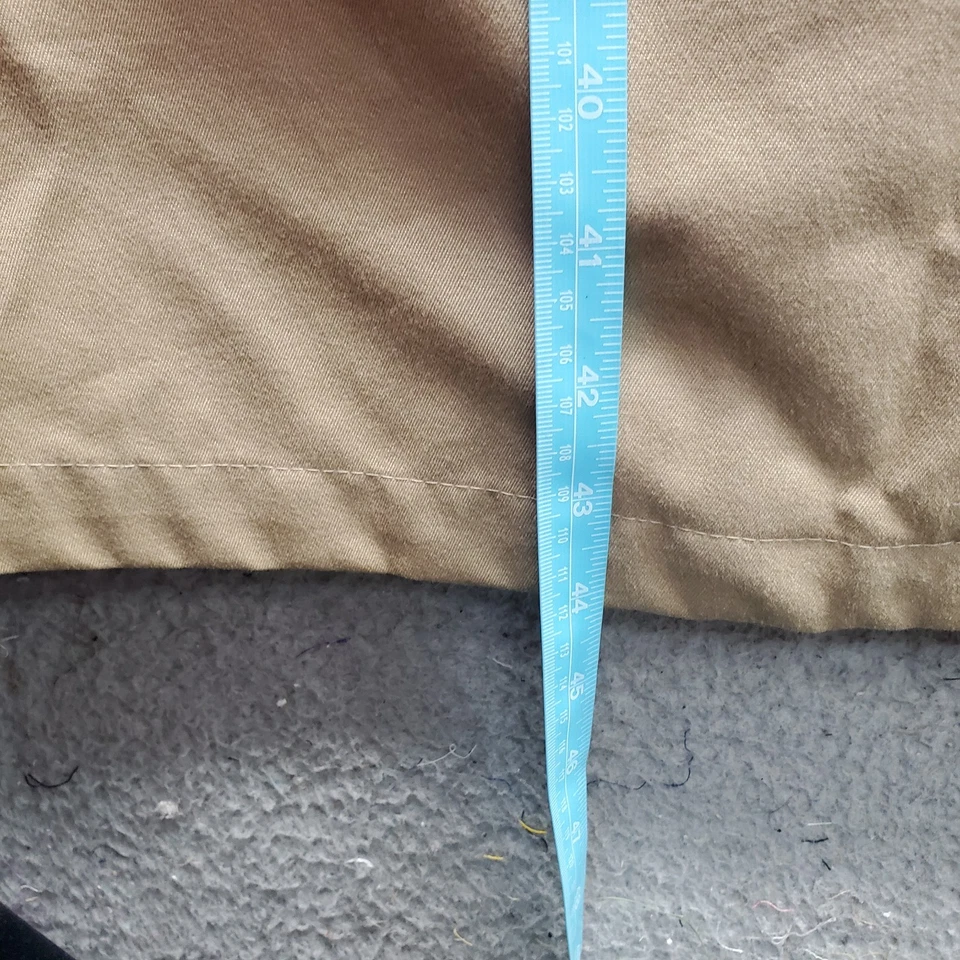 Gabardina y bufanda London Fog para mujer 10 Petite marrón con cinturón cintura forrada a cuadros Foto 3 de 4