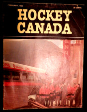 Hockey Canada magazine Feb. 1963, Al Rollins, Pit Martin, Gary Dornhoefer
