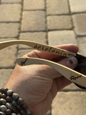 "Serotonin" POLARIZED BAMBOO WOODEN SUNGLASSES Men Women