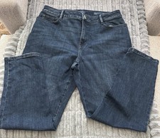 J Jill DENIM Womens Blue Jeans 12P Petite Slim Leg Curvy Neptune Wash NEW 