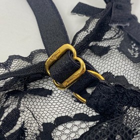 Agent Provocateur Denver Black Lace Bra 34D New