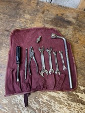 Mercedes Red Tool Kit Roll Lug Wrench R107 W124 W201 W123 W126 W116 300d 300td