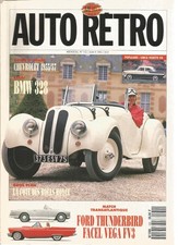 AUTO RETRO N°132 CHEVROLET  1955-57 / SIMCA VEDETTE V8 / ROLLS ROYCE / FACEL