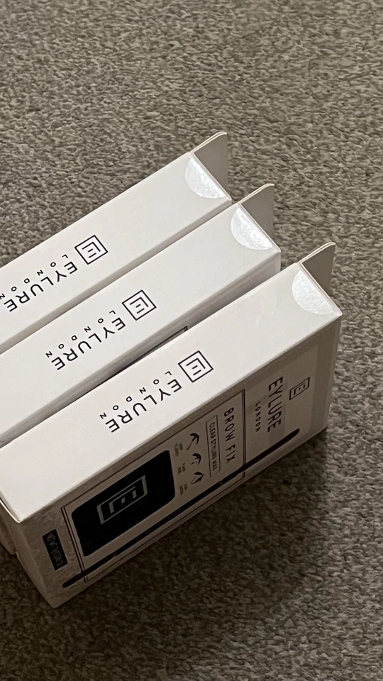 Eylure - Brow Fix clear Styling Wax boxed new x 3 - Image 3 of 4