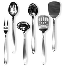 Stainless Steel Kitchen Utensil Set, 6 Pieces