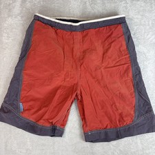 Mens 90s Y2K Swim Trunks Board Shorts M VTG American Eagle Aeo Lined Pockets
