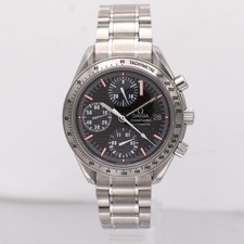 Omega Omega Speedmaster Michael Schumacher Black Dial Steel Automatic Watch 3519.50.00