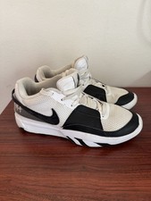 Nike JA 1 Scratch 2.0 White Black Basketball Shoes Morant Size 9.5 US