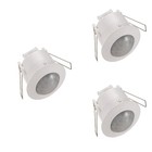 3 Pieces Door Opening Alarm Motion Activated Night Light Ceiling Mounted