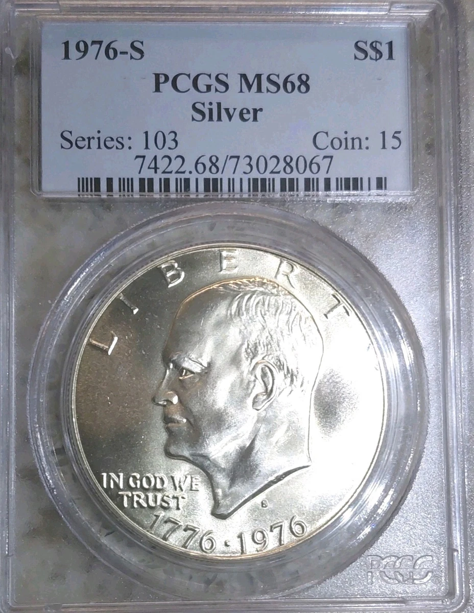 MS 68 Graded Eisenhower Dollars 1971-1978 for sale | eBay