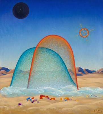 Agnes Pelton: You Both Make the Desert Flower Archival Quality Fine Art Print