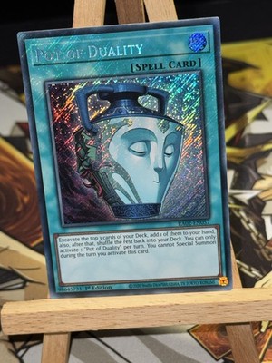 Pot of Duality RA02-EN057 Platinum Secret Rare Yugioh Rarity Collection II