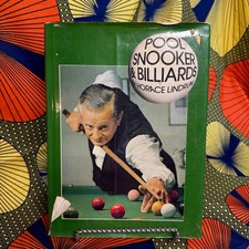 Pool Snooker  Billiards by Horace Lindrum 1974 Hardcover Vintage Instructional