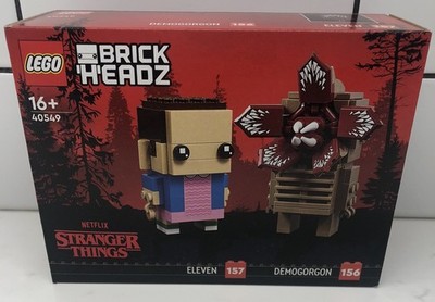 LEGO Stranger Things Demogorgon & Eleven Brickheadz Set 40549 Neu & Versiegelt
