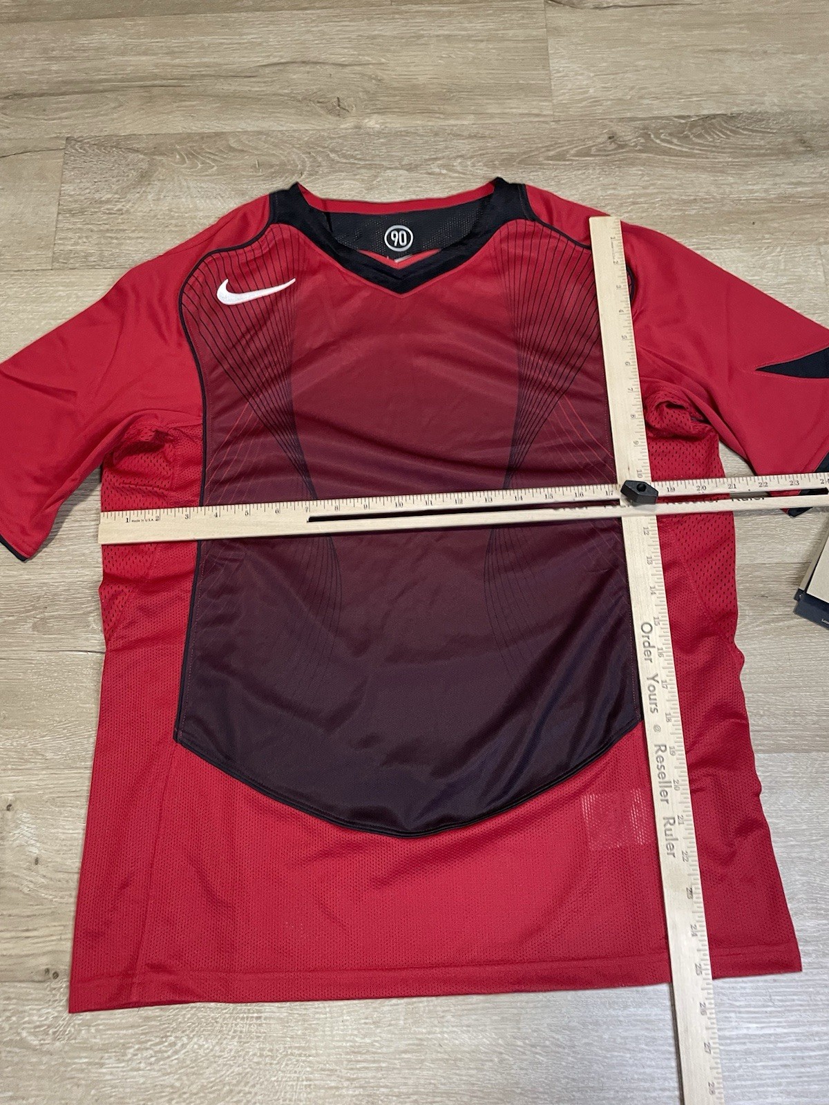 Nike Total 90 Dri-Fit Soccer Jersey Men’s Size M Retro Y2k Loose Fit HV1178-687 thumbnail 5