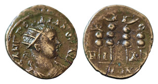 Bithynia Nicaea Gordian III 238 244 AE 20mm 2 9 g Legionary standart Capricorn